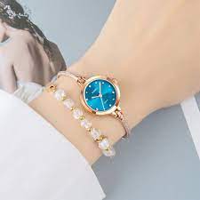 SKMEI Fashion Bracelet Quartz Watch Stainless Steel Waterproof Watch For Women 1805